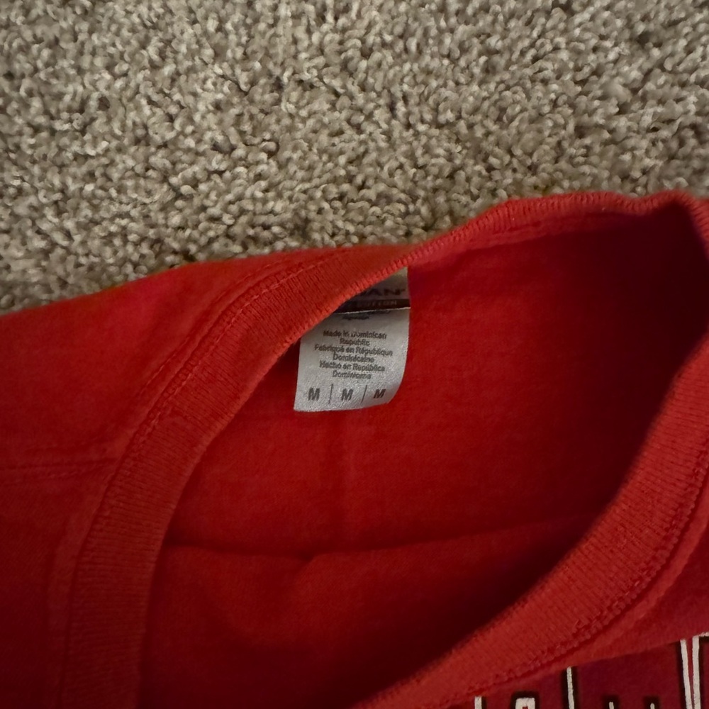 Red Illinois State T-Shirt - Picture 2 of 2